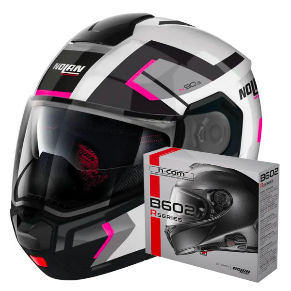 Klapp Nolan N90 3 Lighthouse N-Com 49 + Kit Bluetooth B602R