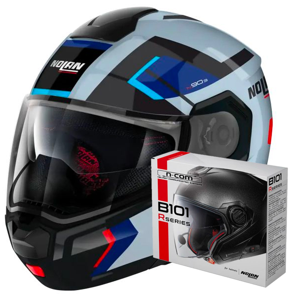 Klapp Nolan N90 3 Lighthouse N-Com 50 + Kit Bluetooth B101R