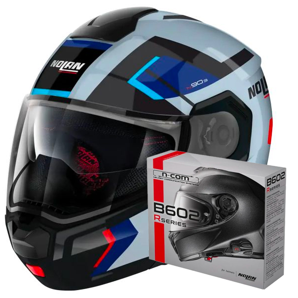 Klapp Nolan N90 3 Lighthouse N-Com 50 + Kit Bluetooth B602R