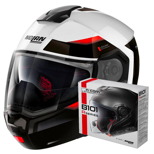 Klapp Nolan N90 3 Reflector N-Com 37 + Kit Bluetooth B101R