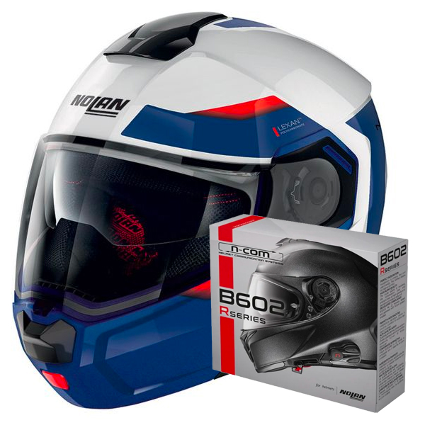 Klapp Nolan N90 3 Reflector N-Com 38 + Kit Bluetooth B602R