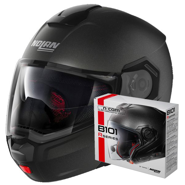 Klapp Nolan N90 3 Special N-Com Black Graphite 9 + Kit Bluetooth B101R