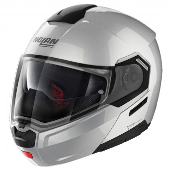 Nolan N90 3 Special N-Com Salt Silver 11