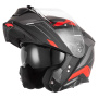 Casque Klapp NOX N967 Conquer Mat Black Red