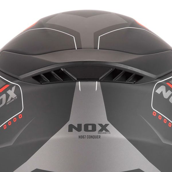 NOX N967 Conquer Mat Black Red