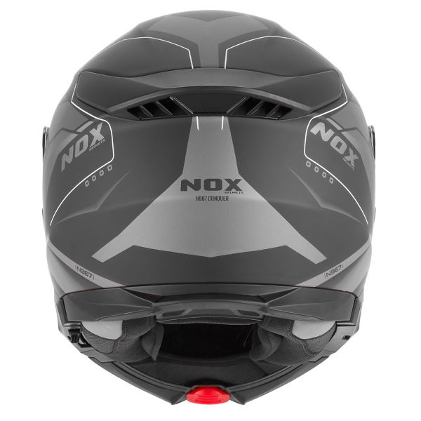 NOX N967 Conquer Mat Black Silver