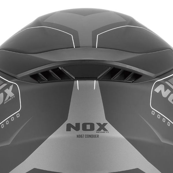 NOX N967 Conquer Mat Black Silver