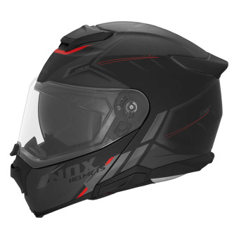 Klapp NOX N967 Synchro Matt Black Red