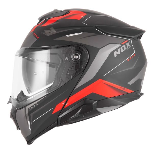 NOX N968 Shift Mat Black Red