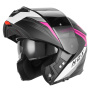 Casque Klapp NOX N968 Shift Mat Black White Pink