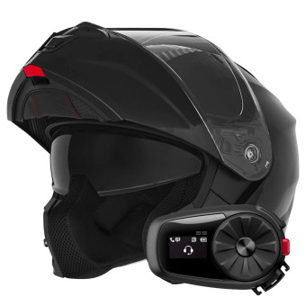 Klapp NOX N968 Shiny Black + Kit Bluetooth 5S Solo