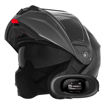Klapp NOX N968 Tomak Matt Black Titanium + Kit bluetooth 5R Lite