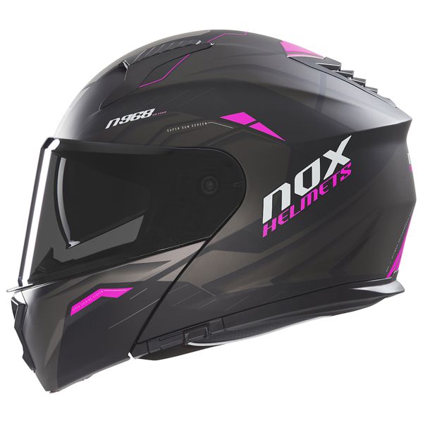Klapp NOX N968 Ultra Matt Black Pink