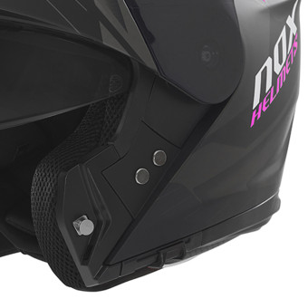 NOX N968 Ultra Matt Black Pink