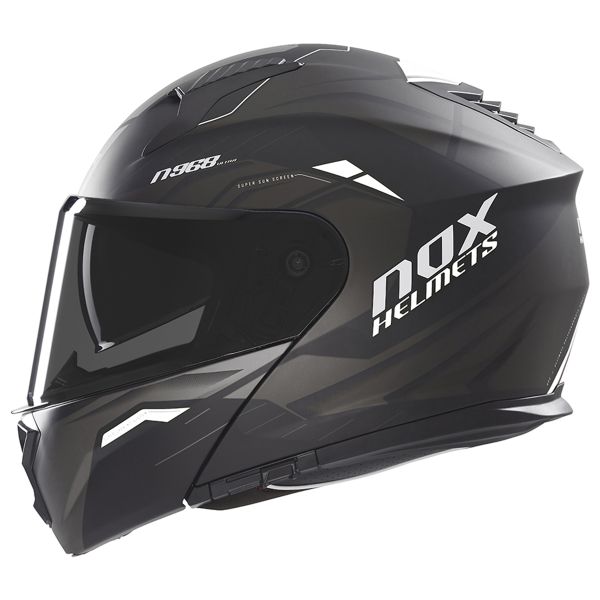 Klapp NOX N968 Ultra Matt Black White