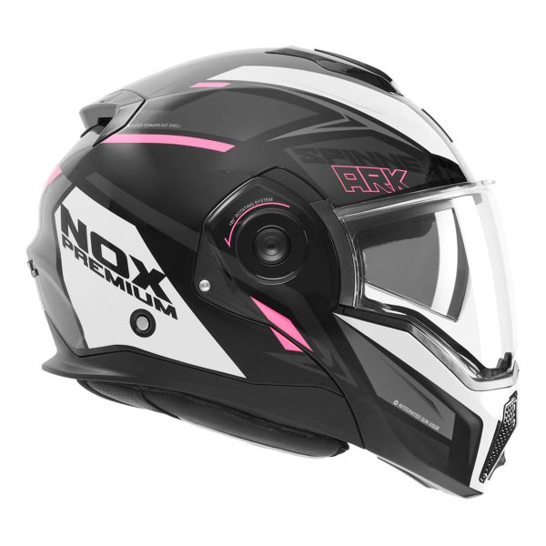 NOX Spinner Ark White Pink Black