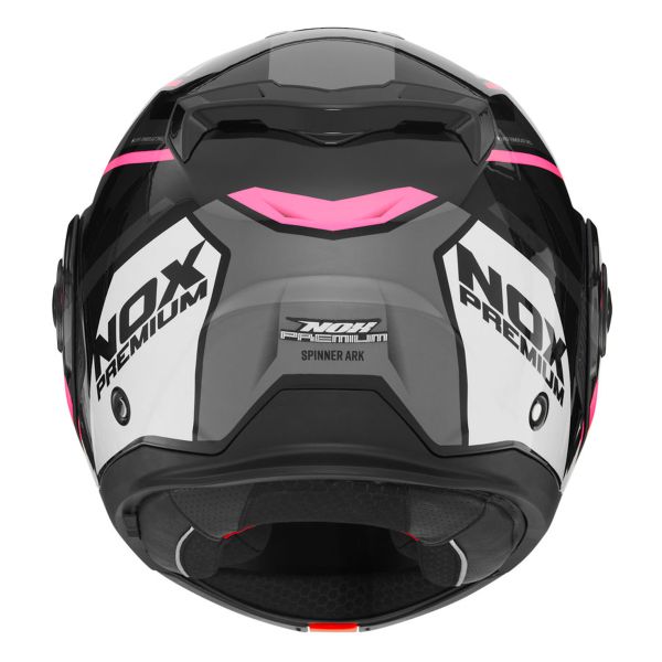 NOX Spinner Ark White Pink Black