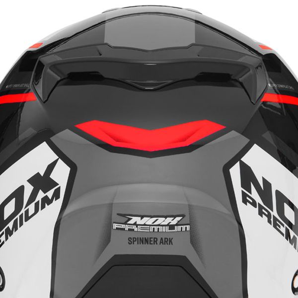 NOX Spinner Ark White Red Black