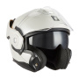Casque Klapp NOX Spinner Shiny White
