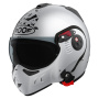 Casque Klapp Roof Boxer Alpha Blackstar Mat Silver White Black