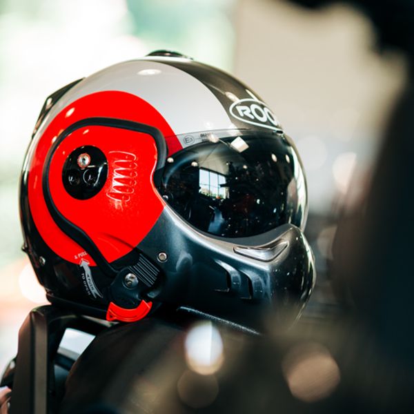 Roof Boxer Alpha Focus Red Silver