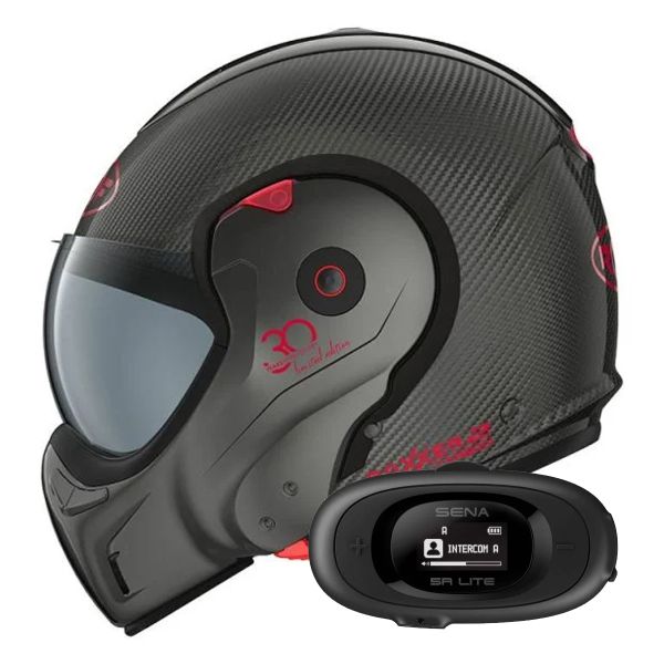 Klapp Roof Boxxer 2 Carbon Thirty Titane + Kit bluetooth 5R Lite