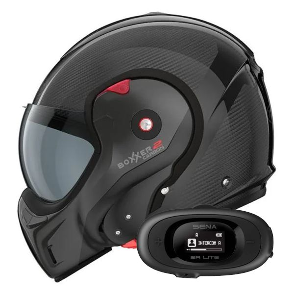 Klapp Roof Boxxer 2 Carbon Wonder Black + Kit bluetooth 5R Lite Klapp Roof Boxxer 2 Carbon Wonder Black + Kit bluetooth 5R Lite