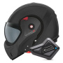 Casque Klapp Roof Boxxer 2 Carbon Wonder Mat Black + Kit Bluetooth BT Mini