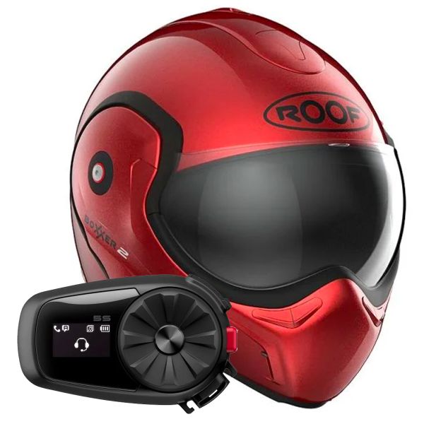 Klapp Roof Boxxer 2 Red + Kit Bluetooth 5S Solo