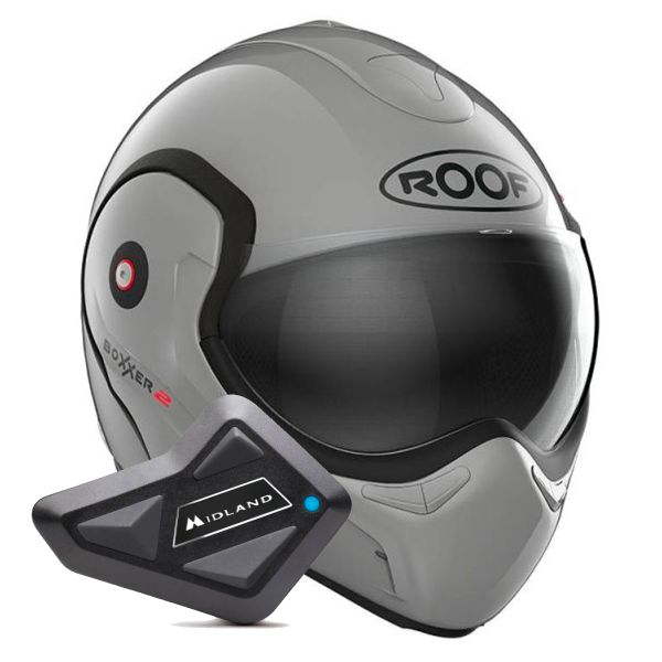 Klapp Roof Boxxer 2 Smokey Grey + Kit Bluetooth BT Mini Klapp Roof Boxxer 2 Smokey Grey + Kit Bluetooth BT Mini