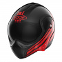 Casque Klapp Roof Boxxer Sting Black Red
