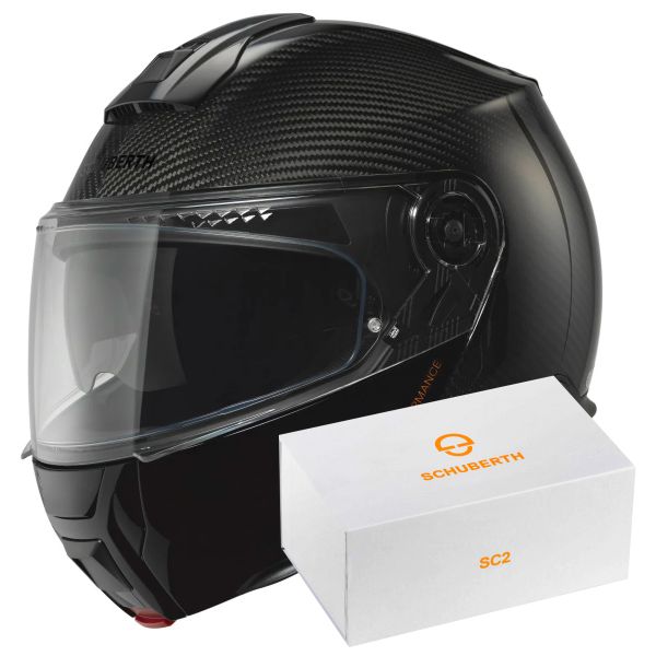 Klapp Schuberth C5 Carbon + Kit Bluetooth SC2 C5 - E2