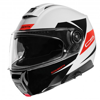 Schuberth C5 Eclipse Red + Kit Bluetooth SC2 C5 - E2