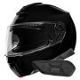 Casque Klapp Schuberth C5 Glossy Black + Kit Bluetooth SC2 C5 - E2