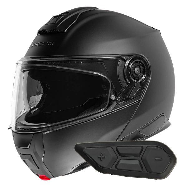 Klapp Schuberth C5 Matt Black + Kit Bluetooth SC2 C5 - E2 Klapp Schuberth C5 Matt Black + Kit Bluetooth SC2 C5 - E2
