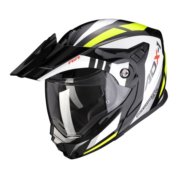 Scorpion ADX-1 Lontano Black Neon Yellow + Kit Bluetooth Sena 5S Solo