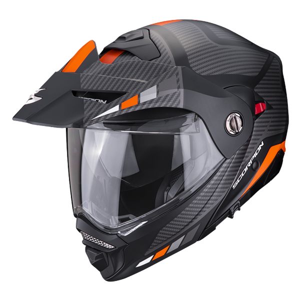 Klapp Scorpion ADX-2 Camino Matt Black Silver Orange