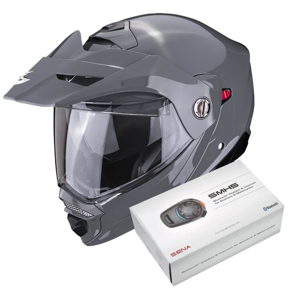 Klapp Scorpion ADX-2 Grey Cement + Kit Bluetooth SMH5