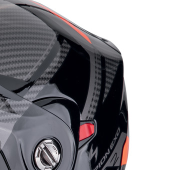 Scorpion ADX-2 Lewis Black Red + Kit bluetooth 5R Lite