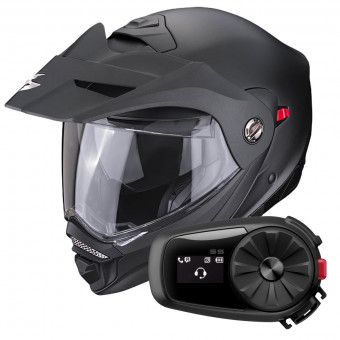 Klapp Scorpion ADX-2 Matt Black + Kit Bluetooth 5S