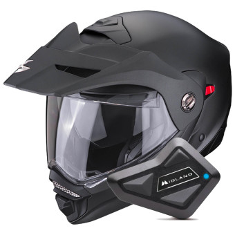 Klapp Scorpion ADX-2 Matt Black + Kit Bluetooth BT Mini