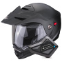 Casque Klapp Scorpion ADX-2 Matt Black + Kit Bluetooth BT Mini