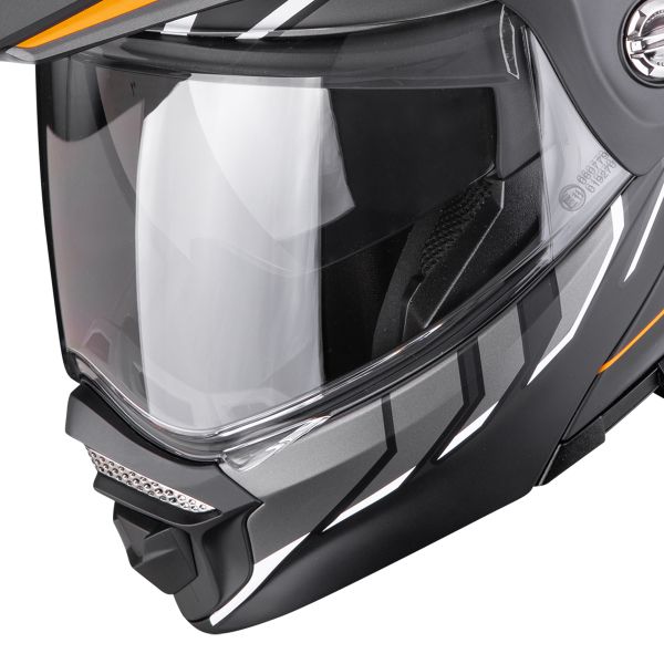 Scorpion ADX-2 Walt Black Matt Orange