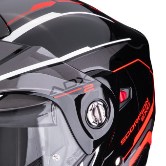 Scorpion ADX-2 Walt Black Silver Red