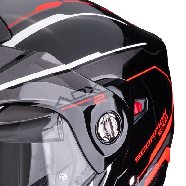 Scorpion ADX-2 Walt Black Silver Red