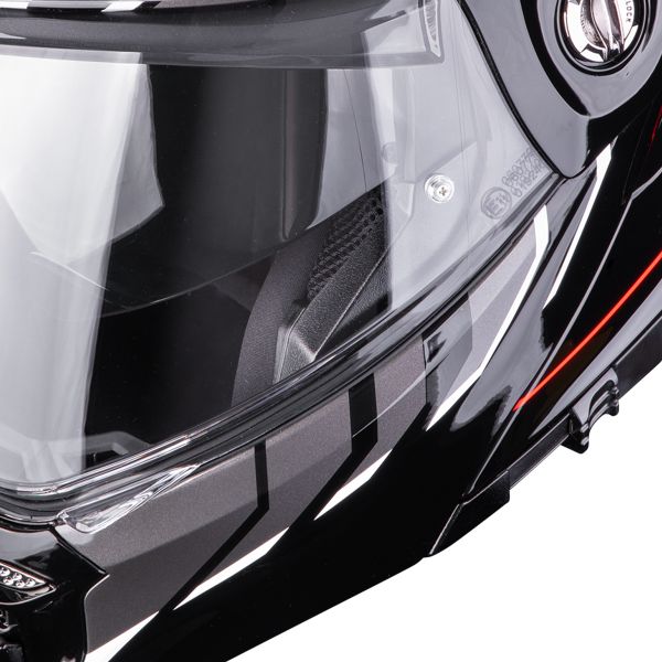 Scorpion ADX-2 Walt Black Silver Red