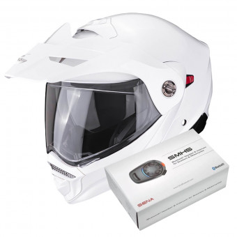 Klapp Scorpion ADX-2 White + Kit Bluetooth SMH5