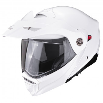 Scorpion ADX-2 White + Kit Bluetooth Lokui K30