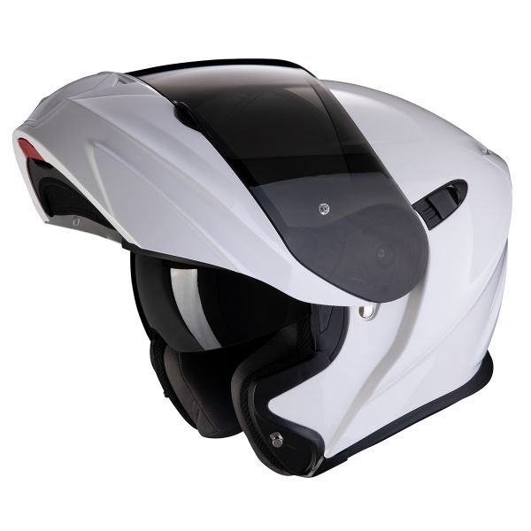 Motorradhelm Scorpion Exo 920 Evo Solid White versandbereit | iCasque.de