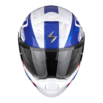 Scorpion Exo 930 Evo Alpha White Red Blue